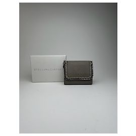 Vintage Stella Mc Cartney Vegan Leather wallet grey Grey