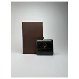 Louis Vuitton-LOUIS VUITTON Wallets T.  Patent leather-Black