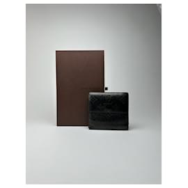 Louis Vuitton-LOUIS VUITTON Wallets T.  Patent leather-Black