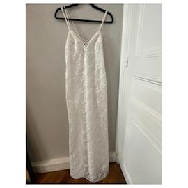 John Galliano-Crossed Straps Dress-White