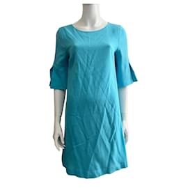 Autre Marque-GOAT stunning day dress-Light blue,Turquoise