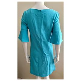 Autre Marque-GOAT stunning day dress-Light blue,Turquoise