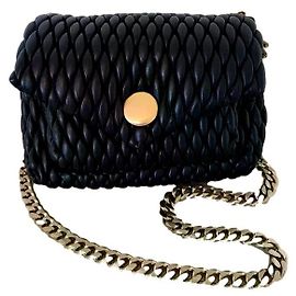 Proenza Schouler Modell PS Harris Schwarz Golden