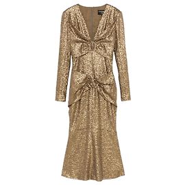 Chanel Ritz Gold Kleid Pre Herbst 2017 Golden