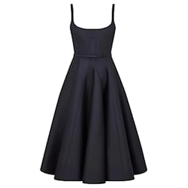 Christian Dior-Shanghai Navy Dress-Navy blue