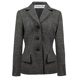 Christian Dior Giacca da bar Grigio