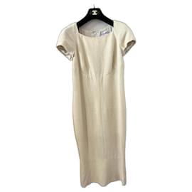 Chanel-Moon Pearl Dress-White