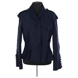 Isabel Marant Giacca in cotone blu navy Blu navy
