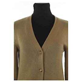Loro Piana-Cashmere cardigan-Khaki