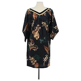 Versace-Cotton dress-Black