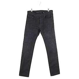 Dior-Cotton slim jeans-Black