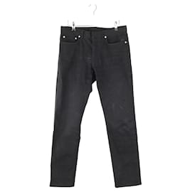 Dior-Cotton slim jeans-Black