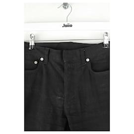 Dior-Cotton slim jeans-Black
