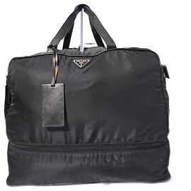 Borsa da viaggio Prada Viaggio Tecnico Nera Nero