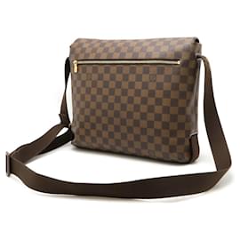 Louis Vuitton-Sac à épaule Damier Brooklyn MM de Louis Vuitton-Marron