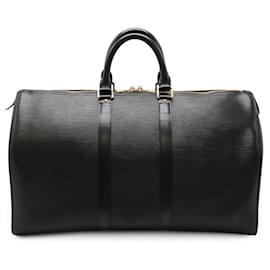 Louis Vuitton-Louis Vuitton Keepall Epi Boston Bag-Black