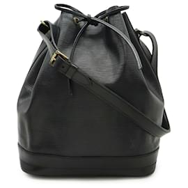 Louis Vuitton-Louis Vuitton Noe Epi Shoulder Bag-Black