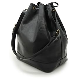 Louis Vuitton-Louis Vuitton Noe Epi Shoulder Bag-Black