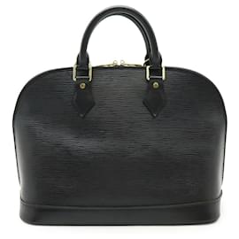Louis Vuitton-Louis Vuitton Alma Epi Handbag-Black