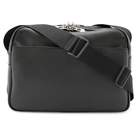 Louis Vuitton-Sac à épaule Louis Vuitton Taiga-Noir