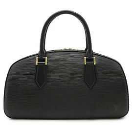 Bolso de mano Jasmin de cuero Epi Louis Vuitton Negro