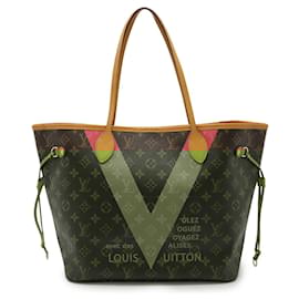 Louis Vuitton-Louis Vuitton Neverfull MM Monogram 2way bag-Pink
