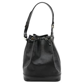Louis Vuitton-Louis Vuitton Noe Epi Shoulder Bag-Black