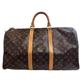 Louis Vuitton-Sac Boston Monogram Keepall Louis Vuitton-Marron