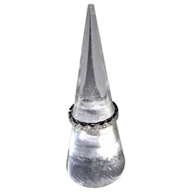 Chanel- Chanel  Coco Crush Ring in Silver Metal-Silvery