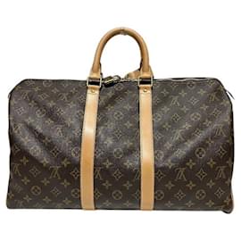 Louis Vuitton-Sac Boston Monogram Keepall de Louis Vuitton-Marron