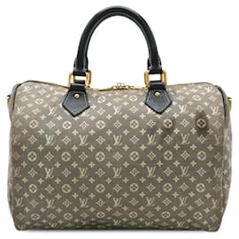 Louis Vuitton-Louis Vuitton Speedy Bandouliere 30 Monogram Handbag-Grey