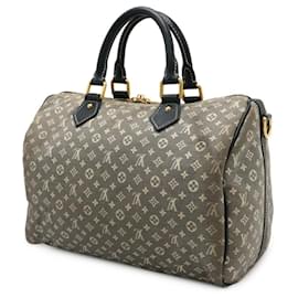 Louis Vuitton-Louis Vuitton Speedy Bandouliere 30 Monogram Handbag-Grey