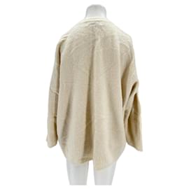 Autre Marque-Pull en mélange de cachemire et soie-White