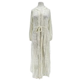 Melissa Odabash Vestido de encaje Blanco
