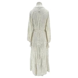 Melissa Odabash-Robe en dentelle-White
