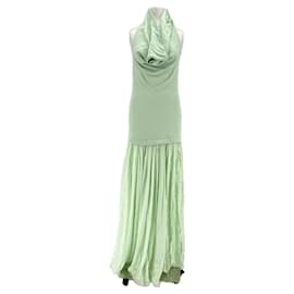 Autre Marque-Robe verte-Green