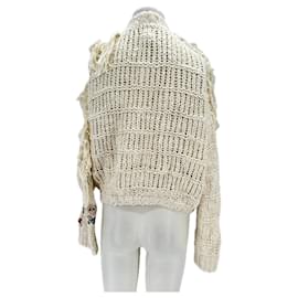 Mother-Cardigan en tricot-White