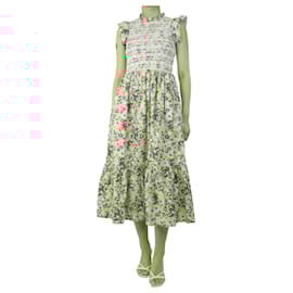 Autre Marque-Green Freda floral maxi dress - size S-Green