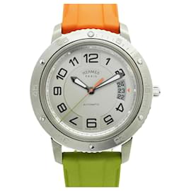 Hermès-Hermes Clipper Sport CP2.741 Silver Dial Watch for Men-Other