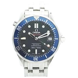 Omega-Omega Seamaster 2222.80 Navy Dial Watch for Men-Other