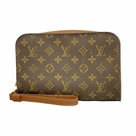 Louis Vuitton-Pochette Orsay Monogram Louis Vuitton-Marron