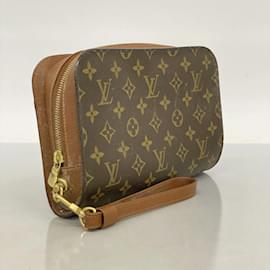 Louis Vuitton-Pochette Orsay Monogram Louis Vuitton-Marron