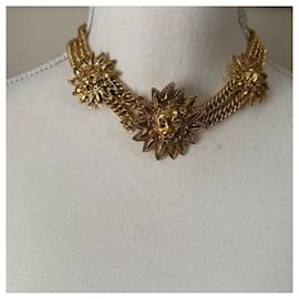 Chanel-Necklaces-Gold hardware