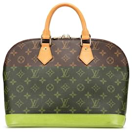 Louis Vuitton-Louis Vuitton Brown Monogram Alma PM-Brown