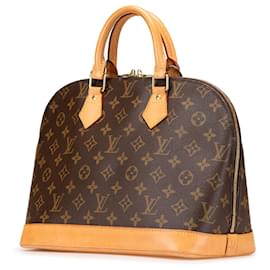Louis Vuitton-Louis Vuitton Brown Monogram Alma PM-Brown