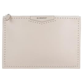 Givenchy-Givenchy Antigona Pouch-Beige