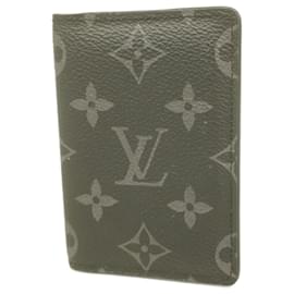 Louis Vuitton-Étui à cartes Monogram Eclipse Louis Vuitton-Noir