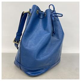 Louis Vuitton-Louis Vuitton Epi Noe Shoulder Bag in Toledo Blue-Blue