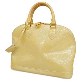 Louis Vuitton-Louis Vuitton Vernis Alma PM Handbag-Coral