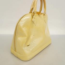 Louis Vuitton-Louis Vuitton Vernis Alma PM Handbag-Coral